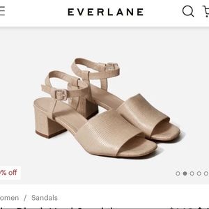 Everlane Block Heel Sandal